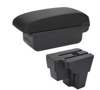 Braccioli Auto Per Kia Per Rio Per Stonic 2015-2020 2021 2022 Bracciolo Cerato Europa Sud Retrofit Parti Scatola Di Immagazzinaggio(B Black line 3USB)