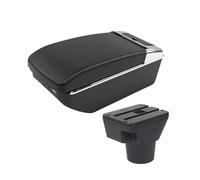 Braccioli Auto Per Kia Per Rio2 Bracciolo Scatola Portaoggetti Multifunzionale Aggiornamento Console Centrale Auto Accessorio Interno Automobilistico USB Bracciolo Centrale(A2 Black line 7 USB)