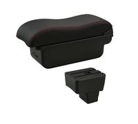 Braccioli Auto Per Mazda Per CX-3 Box Bracciolo Retrofit Car Auto Storage Accessori Dedicati Bracciolo Centrale(C1 Red Line USB)