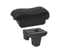 Braccioli Auto Per MG 3 Per MG3 Bracciolo Centrale Scatola Portaoggetti Accessori Retrofit Interni(LHD A Black white)