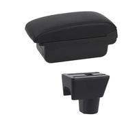 Braccioli Auto Per Nissan Per Terrano 3 2010-2019 Box Bracciolo Centrale Contenuto Del Negozio Captur Bracciolo Centrale(B1 Black Line)