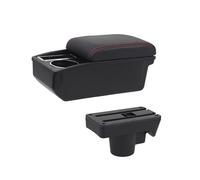 Braccioli Auto Per Opel Per Astra Per H Per Il Supporto 2008-2011 Bracciolo Centrale Console Scatola Immagazzinaggio Con La Tazza Accessori Interni Auto Box Bracciolo Centrale(Red stitching)