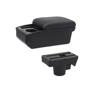 Braccioli Auto Per Opel Per Astra Per H Per Il Supporto 2008-2011 Bracciolo Centrale Console Scatola Immagazzinaggio Con La Tazza Accessori Interni Auto Box Bracciolo Centrale(White stitching)