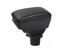 Braccioli Auto Per Opel Per Corsa F Scatola Bracciolo Portaoggetti Pannello Controllo Centrale Supporto Gomito Conducente Bracciolo Centrale(D-Black black lines)