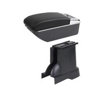 Braccioli Auto Per Suzuki Per Alto 2008-2016 Auto Bracciolo Box Centrale Scatola Di Immagazzinaggio Interni Dedicato Retrofit Accessori Bracciolo Centrale(D black line 7USB)