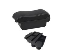 Braccioli Auto Per VW Per Touran Per Caddy Scatola Portaoggetti Centrale Porta USB Interni Retrofit Accessori Auto Bracciolo Centrale(A2 white line No USB)