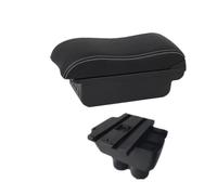 Braccioli Auto Per VW Per Touran Per Caddy Scatola Portaoggetti Centrale Porta USB Interni Retrofit Accessori Auto Bracciolo Centrale(B1 Black white 3USB)