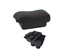 Braccioli Auto Per VW Per Touran Per Caddy Scatola Portaoggetti Centrale Porta USB Interni Retrofit Accessori Auto Bracciolo Centrale(A2 red line No USB)