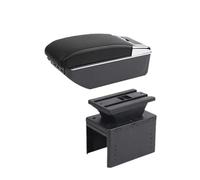 Braccioli Auto Scatola Bracciolo Universale Per Auto Centrale Modello Accessori Portaoggetti Di Supporto Parti Retrofit Interne Bracciolo Centrale(D black line 7USB)