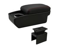 Braccioli Auto Scatola Portaoggetti Universale Per Bracciolo Per Auto Centrale Portabicchieri Dedicato Parti Di Retrofit Accessori Interni Bracciolo Centrale(C1 Red Line 6USB)