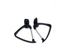 Braccioli di ricambio per sedia da ufficio - Materiale PP a 3 fori per una spaziatura di 4,5 cm e 5 cm, comodo supporto per bracciolo, facile installazione, coppia inclusa