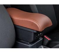 Braccioli Organizer Compatibile Con Clio 4 Per Clio Per Captur 2015 2016 2017 2018 Console Centrale Bracciolo Box Accessori Auto Scatola Portaoggetti Portacenere USB(B8 brown)