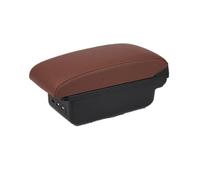 Braccioli Organizer Compatibile Con Clio 4 Per Clio Per Captur 2015 2016 2017 2018 Console Centrale Bracciolo Box Accessori Auto Scatola Portaoggetti Portacenere USB(B3 brown)