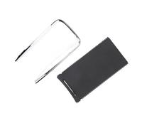 Braccioli per auto Adatto per Buick Lacrosse, copri bracciolo centrale per auto, portabicchieri, striscia di rivestimento, anello rifinitura(Set Black Sliver)