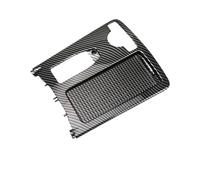 Braccioli per auto Adatto per Mercedes Benz, pannello avvolgibile per portabicchieri, console centrale interna, bracciolo, vano portaoggetti(Model C Carbon Fiber)