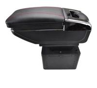 Braccioli per auto Compatibile Con Fiat Per Doblo Per Linea Per Tipo Per Marea Per Albea Accessori Per Lo Styling Dell'auto Bracciolo Per Console Centrale Per Auto Bracciolo Interno(Red Thread)