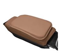 Braccioli per auto Copertura universale per bracciolo auto in pelle, adatta per BMW M2 M3 M4 M5 M6 E46 E90 E60 F10 F30 E39 E36 F20 E87 X5 X3(Cognac no bag)