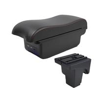 Braccioli per auto Per Ford Per Focus 3 Mk3 2011-2020 Auto Bracciolo Centrale Console Aggiornamento Scatola Immagazzinaggio Parti Modificate USB