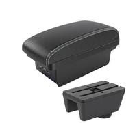 Braccioli per auto Per SEAT Ibiza 6j Ibiza 6L Car Center Console Bracciolo Modificato Portaoggetti Multifunzione USB Accessori Interni(B3 Black white 3 USB)
