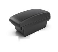 Braccioli Per Hyundai Per I20 2012 Modifica Auto Doppio Strato Vano Portaoggetti Console Centrale Rialzata Ricarica USB Accessori Interni strato Bracciolo(A2 Black line NO USB)
