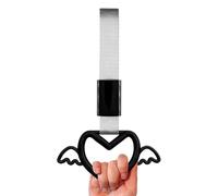 Braccioli per maniglia a forma di cuore - paraurti posteriore a forma di cuore | per mano maniglia autobus | L'auto gestisce le cinghie alla deriva | Decorazione esterna auto per veicoli