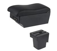 Braccioli Poggiabraccio Per Ford Per Focus 2 MK2 2005-2011 Bracciolo Per Auto Centrale Doppio Strato(E2 Black Line)