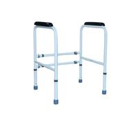 Braccioli WC Regolabili in Altezza - Acciaio Robusto - 70-82 cm