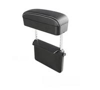 Bracciolo Auto Bracciolo Universale Per Auto, Supporto Per Gomiti, Regolabile, Per Console Centrale, Organizer Per Sedile Braccioli(Black White Line)