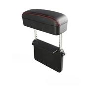 Bracciolo Auto Bracciolo Universale Per Auto, Supporto Per Gomiti, Regolabile, Per Console Centrale, Organizer Per Sedile Braccioli(Black Red Line)