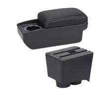 Bracciolo Auto Centrale Console Bracciolo Per VW Per Polo 9N 3 2002 2003 2004 2005 2006 2007 2008 2009 Bracciolo For Auto Scatola Portaoggetti Dedicata Retrofit Interni MNGNCBXWK(B3 Black white 6USB)