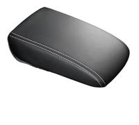 Bracciolo Auto Centrale Console Copertura Protettiva In Pelle For Bracciolo Centrale Per VW Per Tiguan MK2 2023 2017 2018 2019 2020-2022 MNGNCBXWK(Black white line)