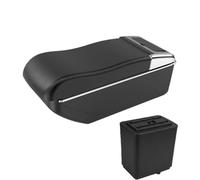 Bracciolo Auto Centrale Console For La Modifica Del Bracciolo Dell'auto Per Citroen Per Berlingo Consolle Centrale Rialzata, Scatola Portaoggetti A Doppio Strato MNGNCBXWK(A2 curved blackline)