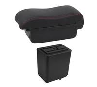 Bracciolo Auto Centrale Console Per Peugeot Per Partner Per Tepee Bracciolo For Auto Modifica Interna Ricarica USB MNGNCBXWK(B2 Red Line)