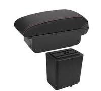 Bracciolo Auto Centrale Console Per Peugeot Per Partner Per Tepee Bracciolo Retrofit Parti Scatola Portaoggetti For Auto Accessori Dettagli Interni MNGNCBXWK(C1 Black red NO USB)