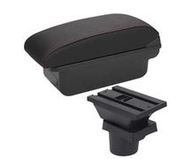 Bracciolo Auto Centrale Console Per VW Per UP Bracciolo For Auto Console Portaoggetti Portabicchieri Accessori For Auto MNGNCBXWK(C1 Black red NO USB)