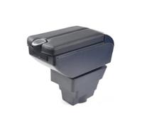 Bracciolo Auto Compatibile con Opel Astra J dal 2010 - Poggia braccio per Auto in Pelle Nera con Posacenere, Vano Portaoggetti e Apertura Automatica - Nuovo Modello (Astra J dal 2010)