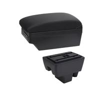 Bracciolo Auto Compatibile Con Skoda Per Rapid Box Bracciolo Per Auto Retrofit Accessori Per Auto Dettagli Interni Interfaccia USB Di Archiviazione(A2 Black line 7USB)