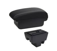 Bracciolo Auto Compatibile Con Skoda Per Rapid Box Bracciolo Per Auto Retrofit Accessori Per Auto Dettagli Interni Interfaccia USB Di Archiviazione(B3 Black white 3USB)