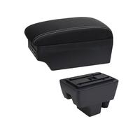 Bracciolo Auto Compatibile Con Skoda Per Rapid Box Bracciolo Per Auto Retrofit Accessori Per Auto Dettagli Interni Interfaccia USB Di Archiviazione(A3 Black white 7USB)