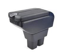 Bracciolo Auto Compatibile con Suzuki Jimny dal 2018 - Poggia braccio per Auto in Pelle Nera con Posacenere, Vano Portaoggetti e Apertura Automatica - Nuovo Modello (Jimny dal 2018)