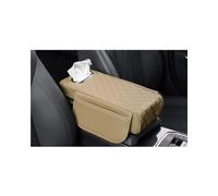 Bracciolo Auto Cuscino Altezza Scatola Portaoggetti Bracciolo Auto Addensato Cuscino Bracciolo Centrale Automatico In Memory Foam In Materiale sintetico Universale(Beige)