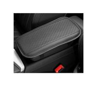 Bracciolo Auto Cuscino Di Copertura Del Bracciolo Della Console Centrale Per Auto Universale In Fibra Di Cuoio Goffrata Antiscivolo Per Quattro Stagioni(Black)
