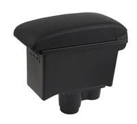 Bracciolo Auto Per Dacia Per Duster Per Renault Per Duster 2019-2022 Scatola Portaoggetti Per Console Centrale Accessori Decorativi(A3 Black white 7USB)