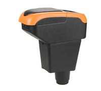 Bracciolo Auto Per Dacia Per Logan 2 Per Dokker Bracciolo Box Auto Accessori Retrofit Interni Portaoggetti(Black Red)