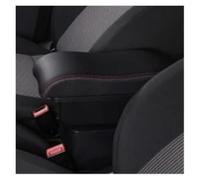 Bracciolo Auto Per Fiat Per Sedici Bracciolo Centrale Box Portaoggetti Con Interfaccia USB Bracciolo Console Centrale(A-Black red line)