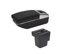 Bracciolo Auto Per Ford Per Focus 2 Bracciolo Box Auto Bracciolo Auto Accessori Auto Dettagli Interni Parti Retrofit Scatola Portaoggetti USB(C2 Black black NoUSB)