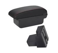 Bracciolo Auto Per Hyundai Per SOLARIS Per Accent Per RB Per Solaris Per Verna 2011-2016 Accessorio Per Bracciolo Auto(C2 Black line NO USB)