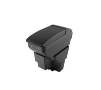 Bracciolo Auto Per KIA Per RIO Bracciolo Box Auto Bracciolo Retrofit Parte Scatola Portaoggetti Accessori Auto Sud America(B1 Red line 4 USB)