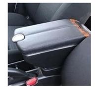 Bracciolo Auto Per Mini Per Coupé R56 R57 Bracciolo Centrale Con Doppia Porta Interfaccia USB Contenitore Accessori Auto Poggiabraccio Vano Portaoggetti(A-Black black line)