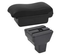 Bracciolo Auto Per Nissan Per Kicks 2016-2024 Bracciolo Box Portaoggetti Interno Retrofit Auto Console Centrale(A2 black line No USB)